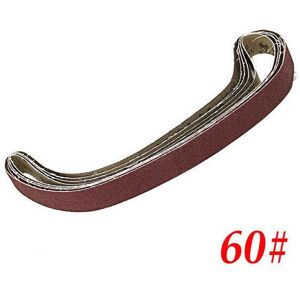 GreenZech (60#) 10pcs 15x452mm Sanding Belt 60-600 Grit for M10 Sander Adapter Polishing M GreenZech (60#) 10pcs 15x452mm Sanding Belt 60-600 Grit for M10 Sander Adapter Polishing M
