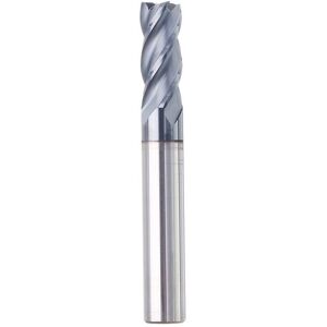 GreenZech (3mm) 1-10mm HRC55 TiAlN 4 Flutes End Mill Cutter Tungsten Carbide Milling Cutte GreenZech (3mm) 1-10mm HRC55 TiAlN 4 Flutes End Mill Cutter Tungsten Carbide Milling Cutte