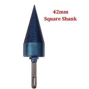 GreenZech (42mm Round Shank) 32/42mm Nano Blue Coated HSS Firewood Splitter Drill Bit Wood GreenZech (42mm Round Shank) 32/42mm Nano Blue Coated HSS Firewood Splitter Drill Bit Wood