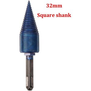 GreenZech (32mm Round Shank) 32/42mm Nano Blue Coated HSS Firewood Splitter Drill Bit Wood GreenZech (32mm Round Shank) 32/42mm Nano Blue Coated HSS Firewood Splitter Drill Bit Wood