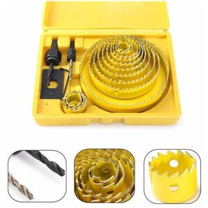 GreenZech 13pcs 19mm-127mm Hole Saw Cutting Set Wood Working Drill Bit Hole Saw Cutter GreenZech 13pcs 19mm-127mm Hole Saw Cutting Set Wood Working Drill Bit Hole Saw Cutter