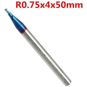 GreenZech R0.5-r3 2 Flutes Tungsten Carbide End Mill HRC65 - End Mill Cutter GreenZech R0.5-r3 2 Flutes Tungsten Carbide End Mill HRC65 - End Mill Cutter