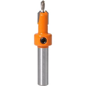 GreenZech (4x10mm) 8mm Shank HSS Countersink Drill Router Bit 2.8x8 to 4x10mm Carbide Tip GreenZech (4x10mm) 8mm Shank HSS Countersink Drill Router Bit 2.8x8 to 4x10mm Carbide Tip