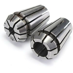 GreenZech 2pcs ER11 1/4 1/8 Inch Spring Collet Set for CNC Milling Lathe Tool Chuck GreenZech 2pcs ER11 1/4 1/8 Inch Spring Collet Set for CNC Milling Lathe Tool Chuck