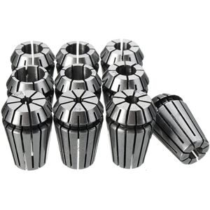 GreenZech 10pcs 4-13mm Spring Collet Chuck Set For CNC Milling Machine Engraving Lathe Too GreenZech 10pcs 4-13mm Spring Collet Chuck Set For CNC Milling Machine Engraving Lathe Too