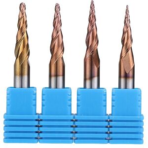 GreenZech (R1*20*D6*50) R0.25/ R0.5/ R0.75/ R1.0 *20*D6*50 2 Flutes Taper Ball Nose End Mi GreenZech (R1*20*D6*50) R0.25/ R0.5/ R0.75/ R1.0 *20*D6*50 2 Flutes Taper Ball Nose End Mi