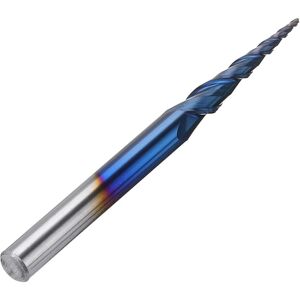 GreenZech (R0.5*15*D4*50) NACO-blue 2 Flutes Ball Nose End Milling Cutter R0.25/ R0.5/ R0. GreenZech (R0.5*15*D4*50) NACO-blue 2 Flutes Ball Nose End Milling Cutter R0.25/ R0.5/ R0.