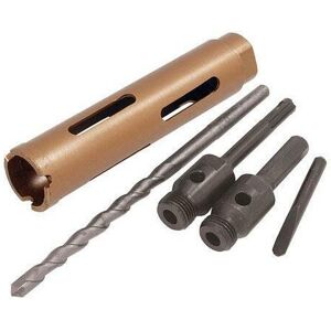 Genuine Neilsen 38mm x 150mm Diamond Core Drill Bit - Brick/Block/Concrete Hole Genuine Neilsen 38mm x 150mm Diamond Core Drill Bit - Brick/Block/Concrete Hole