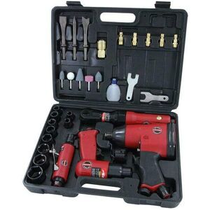Air Tool Kit- 33pc 1/2" Drive Kit- Wrench Ratchet Grinder Hammer(Neilsen CT1091) Air Tool Kit- 33pc 1/2" Drive Kit- Wrench Ratchet Grinder Hammer(Neilsen CT1091)