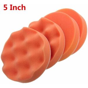 GreenZech (125mm) 7pcs 3/4/5/6/7 Inch Buffing Pad Set M14 Thread Backer Plate Drill Adapte GreenZech (125mm) 7pcs 3/4/5/6/7 Inch Buffing Pad Set M14 Thread Backer Plate Drill Adapte