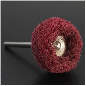 GreenZech (Red) Polishers Buffers Abrasive 3mm Shank Scouring Pad Grinding Head Fits For D GreenZech (Red) Polishers Buffers Abrasive 3mm Shank Scouring Pad Grinding Head Fits For D