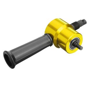 GreenZech (Gold) Double Headed Sheet Metal Cutting Nibbler Drill Attachment Metal Cutter T GreenZech (Gold) Double Headed Sheet Metal Cutting Nibbler Drill Attachment Metal Cutter T