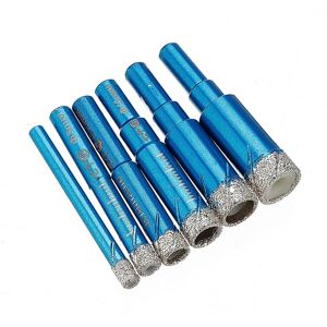 GreenZech (12.0mm) 6-16mm Vaccum Brazed Diamond Dry Drill Bits Hole Saw Cutter Round Shank GreenZech (12.0mm) 6-16mm Vaccum Brazed Diamond Dry Drill Bits Hole Saw Cutter Round Shank