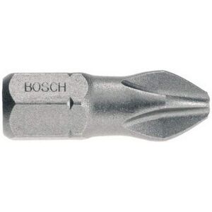 Bosch 2607001515 Extra Hard Screwdriver Bit, Ph 3, 25mm Length, Blue Bosch 2607001515 Extra Hard Screwdriver Bit, Ph 3, 25mm Length, Blue