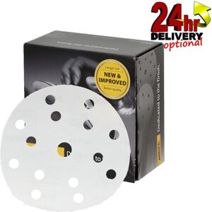 Mirka White Basecut Velcro 150mm Sanding Discs - Box 100 6" Abrasive P600 Grit Mirka White Basecut Velcro 150mm Sanding Discs - Box 100 6" Abrasive P600 Grit