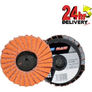 Symantec Norton Blaze Mini Flap Discs 75mm TR - Ceramic structure, Aluminia Abrasive Symantec Norton Blaze Mini Flap Discs 75mm TR - Ceramic structure, Aluminia Abrasive