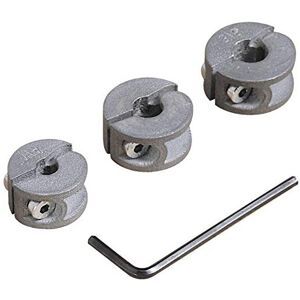 wolfcraft Depth Stop Set, Universal, 4 Pcs. I 2755000 I For restricted-depth dri wolfcraft Depth Stop Set, Universal, 4 Pcs. I 2755000 I For restricted-depth dri