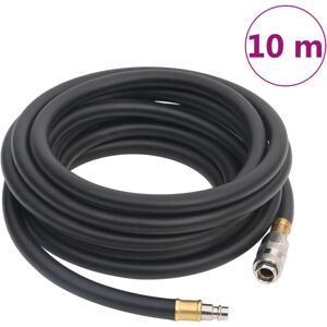 (10 m, with coupler) vidaXL Hybrid Air Hose Compressor Hose Pneumatic Hose Black (10 m, with coupler) vidaXL Hybrid Air Hose Compressor Hose Pneumatic Hose Black