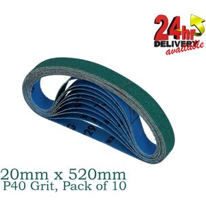 Symantec Norton R929 File Belt 20mm x 520mm P40 Grit 66623303272 Pack of 10 Symantec Norton R929 File Belt 20mm x 520mm P40 Grit 66623303272 Pack of 10