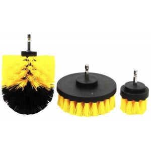 Rolson 3pc Drill Attachment Brush Set - Drill Brush Set Rolson 3pc Drill Attachment Brush Set - Drill Brush Set