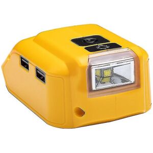 Unbranded Dcb090 For Dewalt 12v18v Lithium Battery Charger Dual Usb With Lamp Unbranded Dcb090 For Dewalt 12v18v Lithium Battery Charger Dual Usb With Lamp