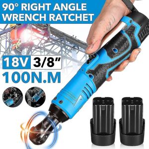 Unbranded 100n.m 18v Cordless Electric Wrench Ratchet Wrench Repair Tool Rechargeable Righ Unbranded 100n.m 18v Cordless Electric Wrench Ratchet Wrench Repair Tool Rechargeable Righ