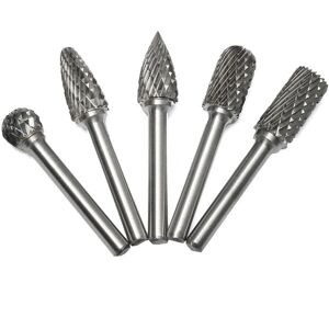 Unbranded 5pcs 6mm Shank Tungsten Carbide Burrs 12mm Head Rotary Cutter Engraving Bits Set Unbranded 5pcs 6mm Shank Tungsten Carbide Burrs 12mm Head Rotary Cutter Engraving Bits Set