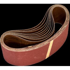 Sealey Sanding Belt 75 x 533mm 80Grit - Pack of 10 Sealey Sanding Belt 75 x 533mm 80Grit - Pack of 10