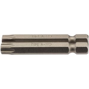Draper TX-STAR® Insert Bit, 1/4"" Hex, 50mm Long, T40 (Pack of 2) Draper TX-STAR® Insert Bit, 1/4"" Hex, 50mm Long, T40 (Pack of 2)