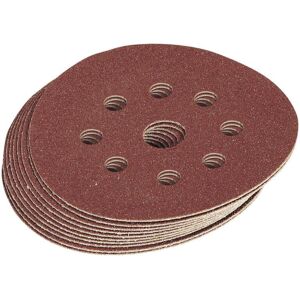 Draper Assorted Grit Hook and Loop Sanding Discs, 125mm (Pack of 10) Draper Assorted Grit Hook and Loop Sanding Discs, 125mm (Pack of 10)