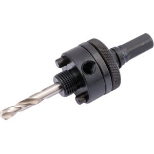 Draper Locking Hex. Shank Holesaw Arbor with HSS Pilot Drill for Holesaws 32 - 210mm, 7 Draper Locking Hex. Shank Holesaw Arbor with HSS Pilot Drill for Holesaws 32 - 210mm, 7