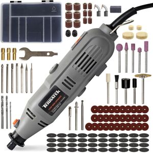 Terratek Rotary Tool Kit 135W& Accessory Set Variable Speed 8000-33000rpm Ideal Terratek Rotary Tool Kit 135W& Accessory Set Variable Speed 8000-33000rpm Ideal