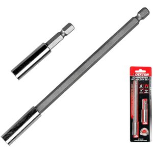 Dekton Magnetic Extension Extra Long Bit Holder 60 & 150mm For Screwdriver Drill Dekton Magnetic Extension Extra Long Bit Holder 60 & 150mm For Screwdriver Drill