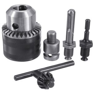 GreenZech 5pcs 3-16mm Drill Chuck Set 1/2-20UNF Thread Drill Adapter Changed Impact Wrench GreenZech 5pcs 3-16mm Drill Chuck Set 1/2-20UNF Thread Drill Adapter Changed Impact Wrench