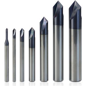 GreenZech (12mm) 90 Degree Chamfer End Mill 3 Flute 2-12mm Carbide CNC Deburring Router Bi GreenZech (12mm) 90 Degree Chamfer End Mill 3 Flute 2-12mm Carbide CNC Deburring Router Bi