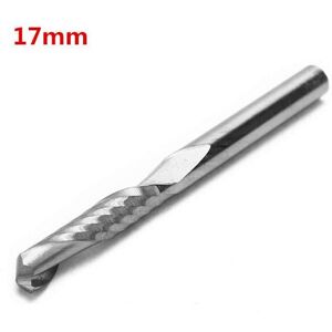 GreenZech 1/8 Inch Shank Single Flute End Mill Cutter - Tungsten Steel CNC Router Bit GreenZech 1/8 Inch Shank Single Flute End Mill Cutter - Tungsten Steel CNC Router Bit