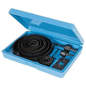 Silverline Holesaw Kit 16 Piece Set 19mm 127mm Dia 633729 Silverline Holesaw Kit 16 Piece Set 19mm 127mm Dia 633729