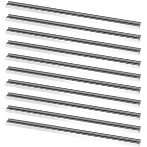 TAUOH moresk-10Pcs 82mm Planer Blades Reversible Electric Planer Blades Boxed HSS for TAUOH moresk-10Pcs 82mm Planer Blades Reversible Electric Planer Blades Boxed HSS for