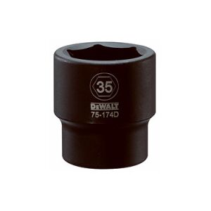DeWalt Metric Impact Socket, 6-Point, 3/4 In. Drive, 35mm - DWMT75174OSP DeWalt Metric Impact Socket, 6-Point, 3/4 In. Drive, 35mm - DWMT75174OSP