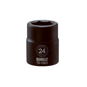 DeWalt Metric Impact Socket, 6-Point, 3/4 In. Drive, 24mm - DWMT75166OSP DeWalt Metric Impact Socket, 6-Point, 3/4 In. Drive, 24mm - DWMT75166OSP