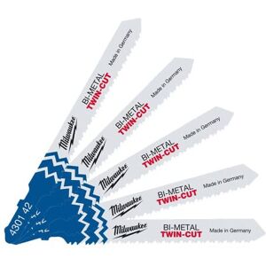 Milwaukee Jig Saw Blade Metal Twin Cut, 4932430142 Milwaukee Jig Saw Blade Metal Twin Cut, 4932430142