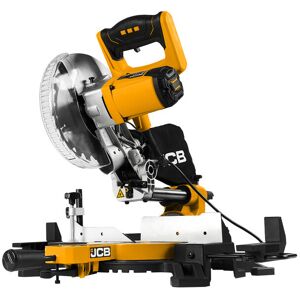 JCB 21-MS-210-SB 210mm Sliding Bevel Mitre Saw - 1500W Brushless, Laser Guide, D JCB 21-MS-210-SB 210mm Sliding Bevel Mitre Saw - 1500W Brushless, Laser Guide, D