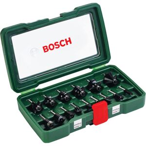 Bosch 15-Piece Hard Metal Router Bit Set (for Wood, Shank ? 1/4", Accessory Rout Bosch 15-Piece Hard Metal Router Bit Set (for Wood, Shank ? 1/4", Accessory Rout