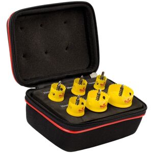 Starrett Bi-Metal Hole Saw Kit - 6 Piece KCS06001 Cordless Smooth Cutting Hole C Starrett Bi-Metal Hole Saw Kit - 6 Piece KCS06001 Cordless Smooth Cutting Hole C