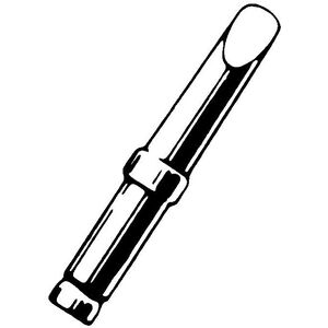 WELLER - Round Sloped Soldering Iron Tip, 5mm WELLER - Round Sloped Soldering Iron Tip, 5mm