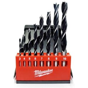 Milwaukee 4932352466 4002395371259 Wood Drill (8 Pieces) Milwaukee 4932352466 4002395371259 Wood Drill (8 Pieces)