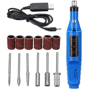 GreenZech (Blue) USB Mini Electric Grinder Engraving Pen Milling Rotary Drill Grinder Tool GreenZech (Blue) USB Mini Electric Grinder Engraving Pen Milling Rotary Drill Grinder Tool