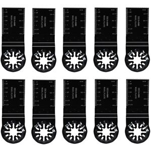 Unbranded Compatible MultiTool Blade Set Bosch Fein Milwaukee Makita 35mm 10 pcs Unbranded Compatible MultiTool Blade Set Bosch Fein Milwaukee Makita 35mm 10 pcs