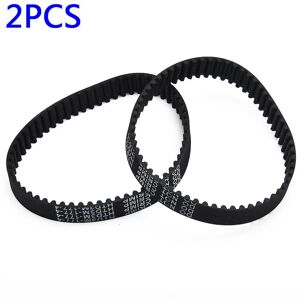 Unbranded 2pcs Electric Planer Belt X40515 Toothed Driver Belt Rubber For Black Unbranded 2pcs Electric Planer Belt X40515 Toothed Driver Belt Rubber For Black