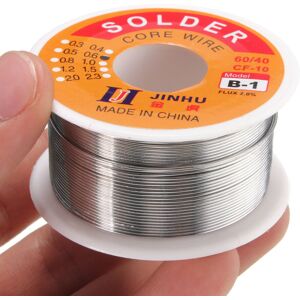 Unbranded 0.6mm Tin lead Solder Wire Rosin Core Soldering 2% Flux Reel Tube 60/40 Unbranded 0.6mm Tin lead Solder Wire Rosin Core Soldering 2% Flux Reel Tube 60/40